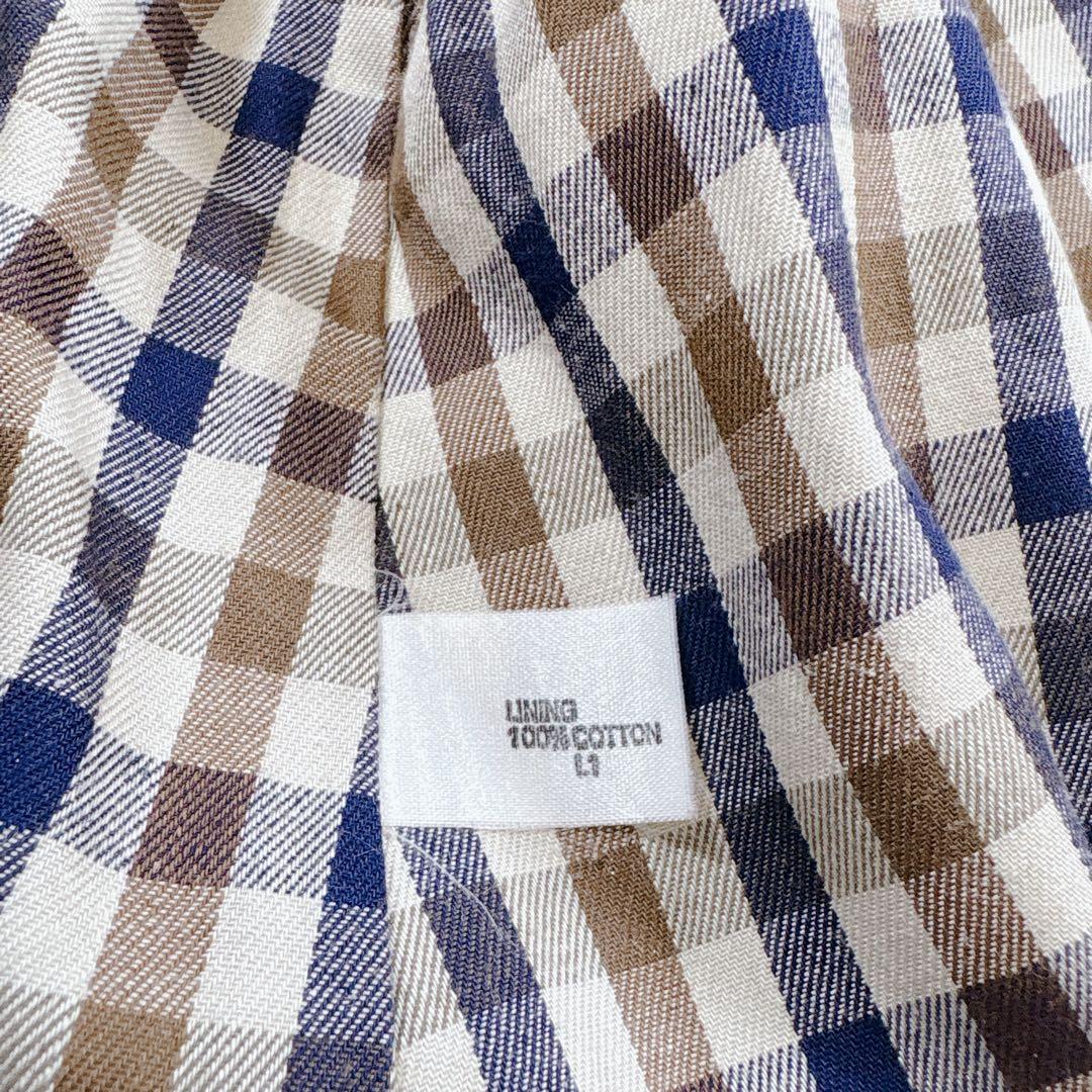 Aquascutum トレンチコート　ダブル　Aqua5 英国製