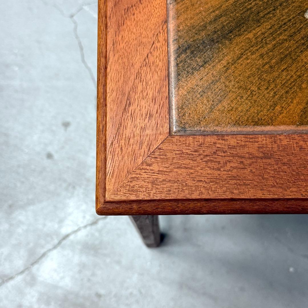 北欧デンマーク ヴィンテージ タイルトップ テストテーブル (501)