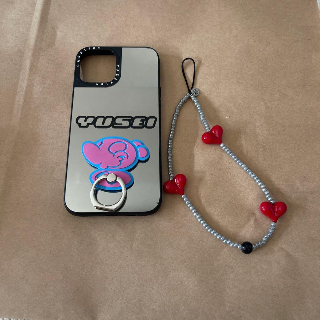 八木勇征お揃い♡CASETiFYスマホケース・string tingストラップ