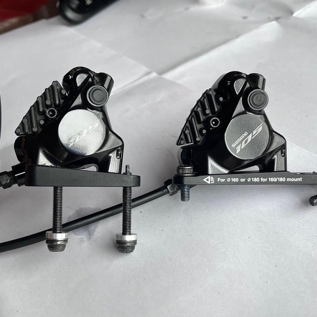 美品！　電動Di2 油圧ハイドロShimano 105 コンポーネントセット