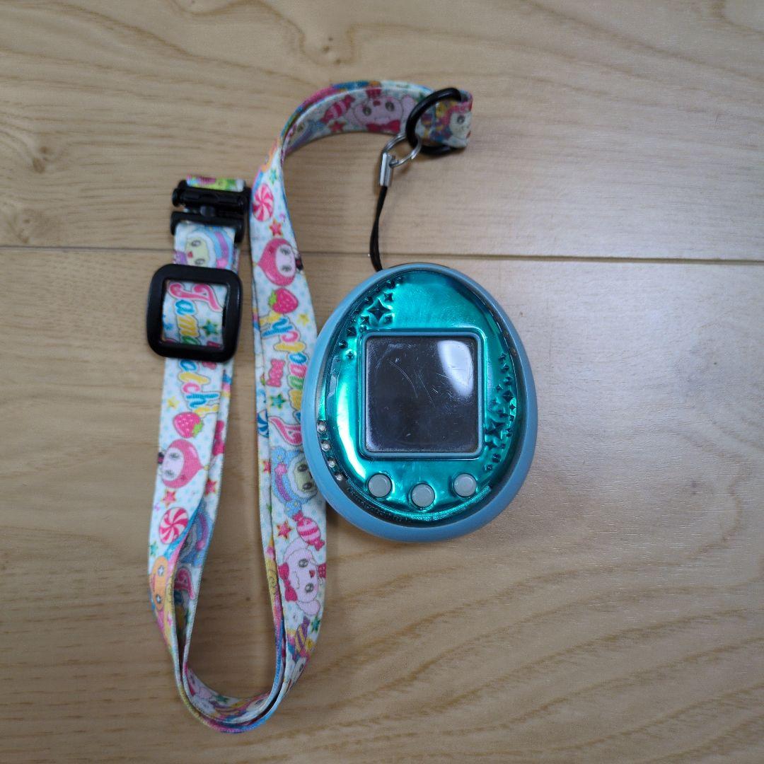 たまごっちidl　青　ストラップ付き　ジャンク品