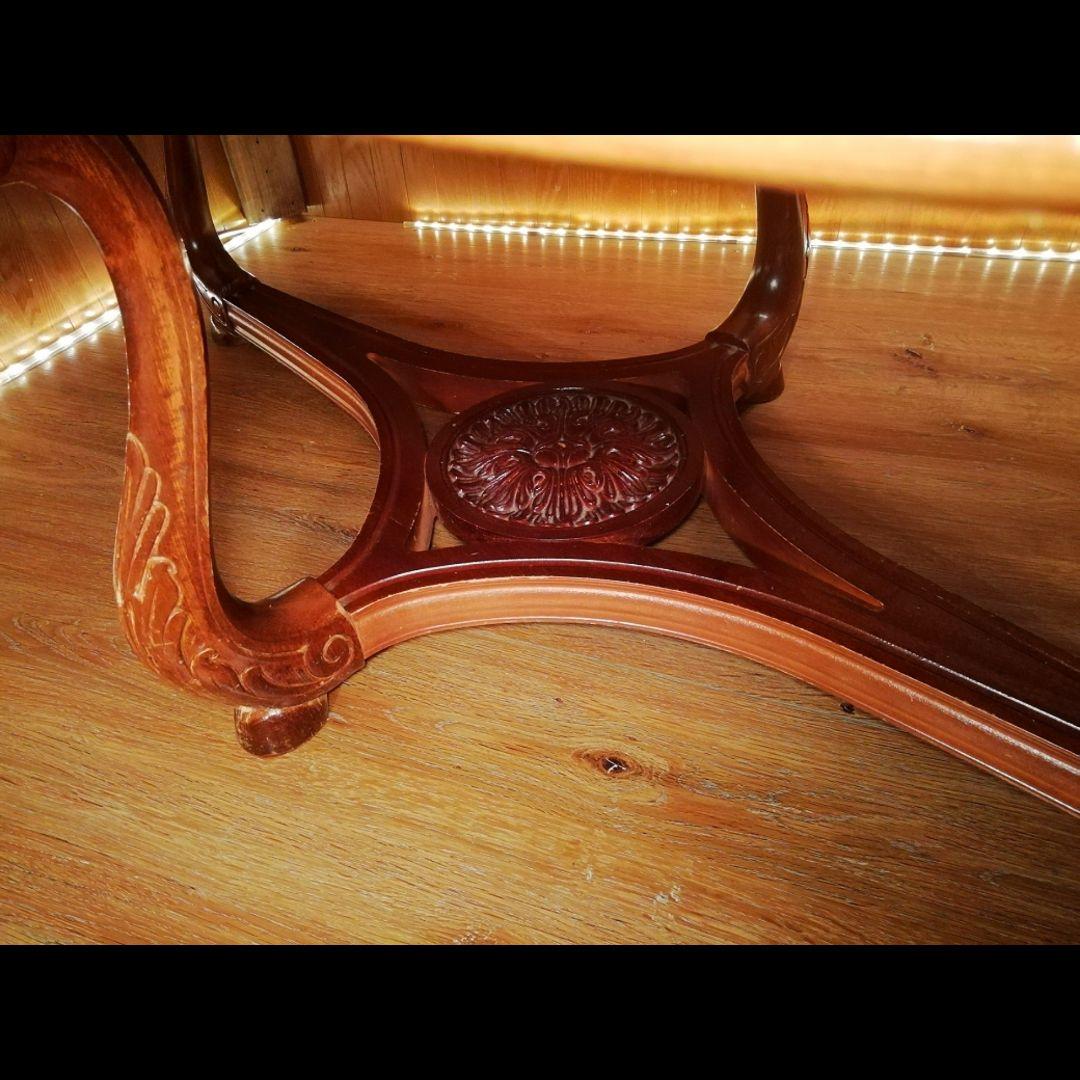 イタリア製　象嵌加工　テーブル　ヴィンテージ