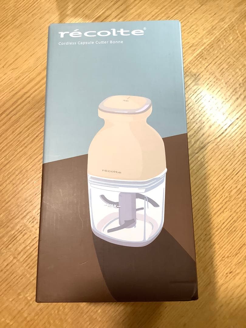 レコルト コードレスカプセルカッター ボンヌRCP-7 新品未使用