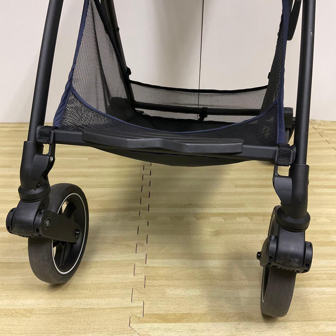 綺麗！Pigeon ビングル BB1 トリコローレネイビー 専用サンシェード付