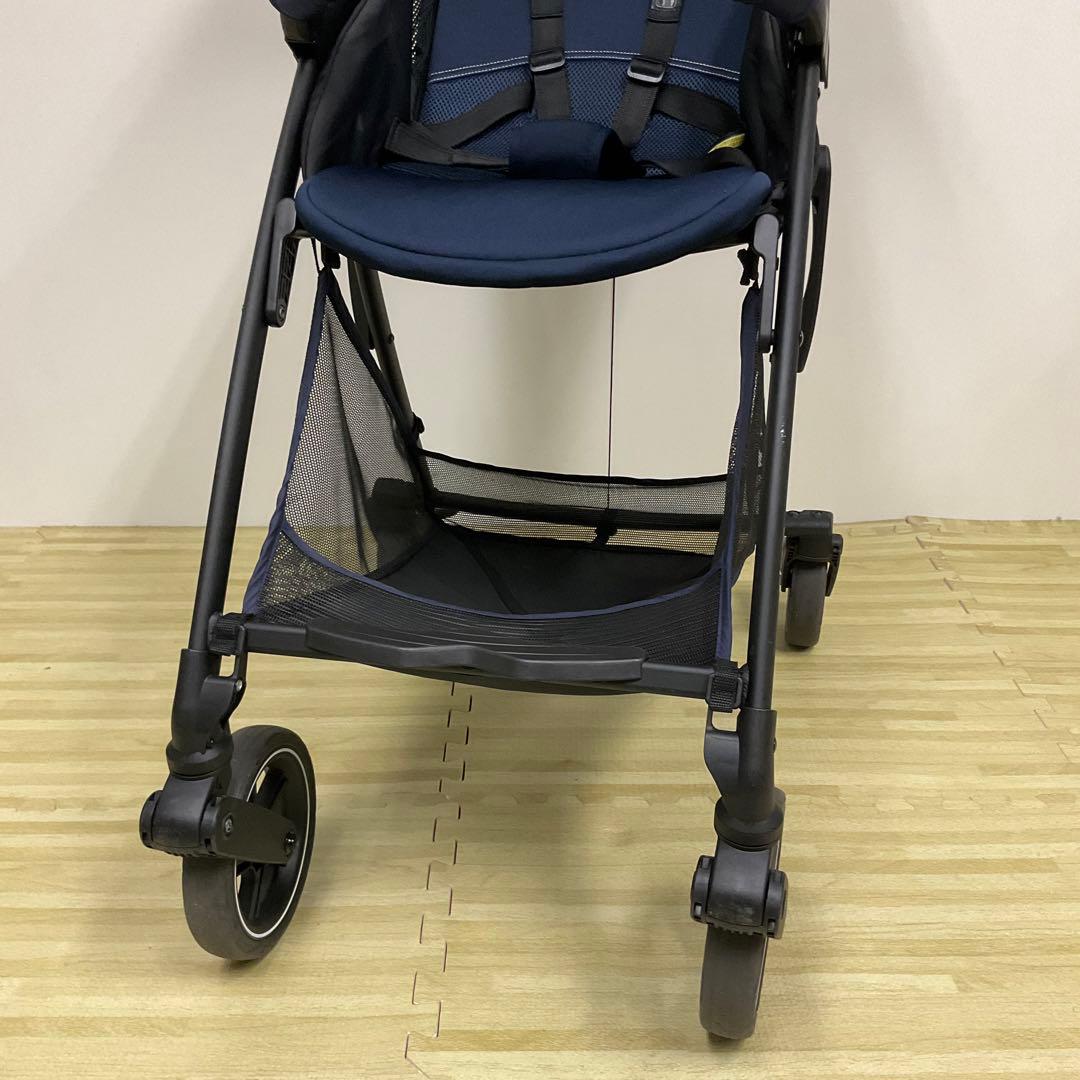 綺麗！Pigeon ビングル BB1 トリコローレネイビー 専用サンシェード付