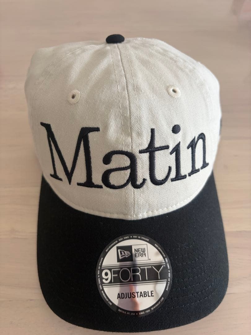 matin kim マーティンキム　キャップ　ニューエラ