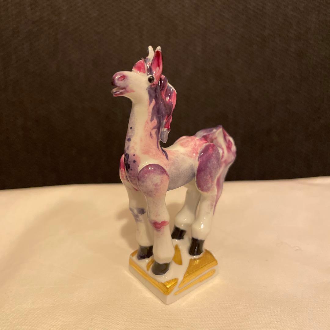 マイセン置物⭐︎馬フィギュア干支シリーズ手びねりMeissen 美品