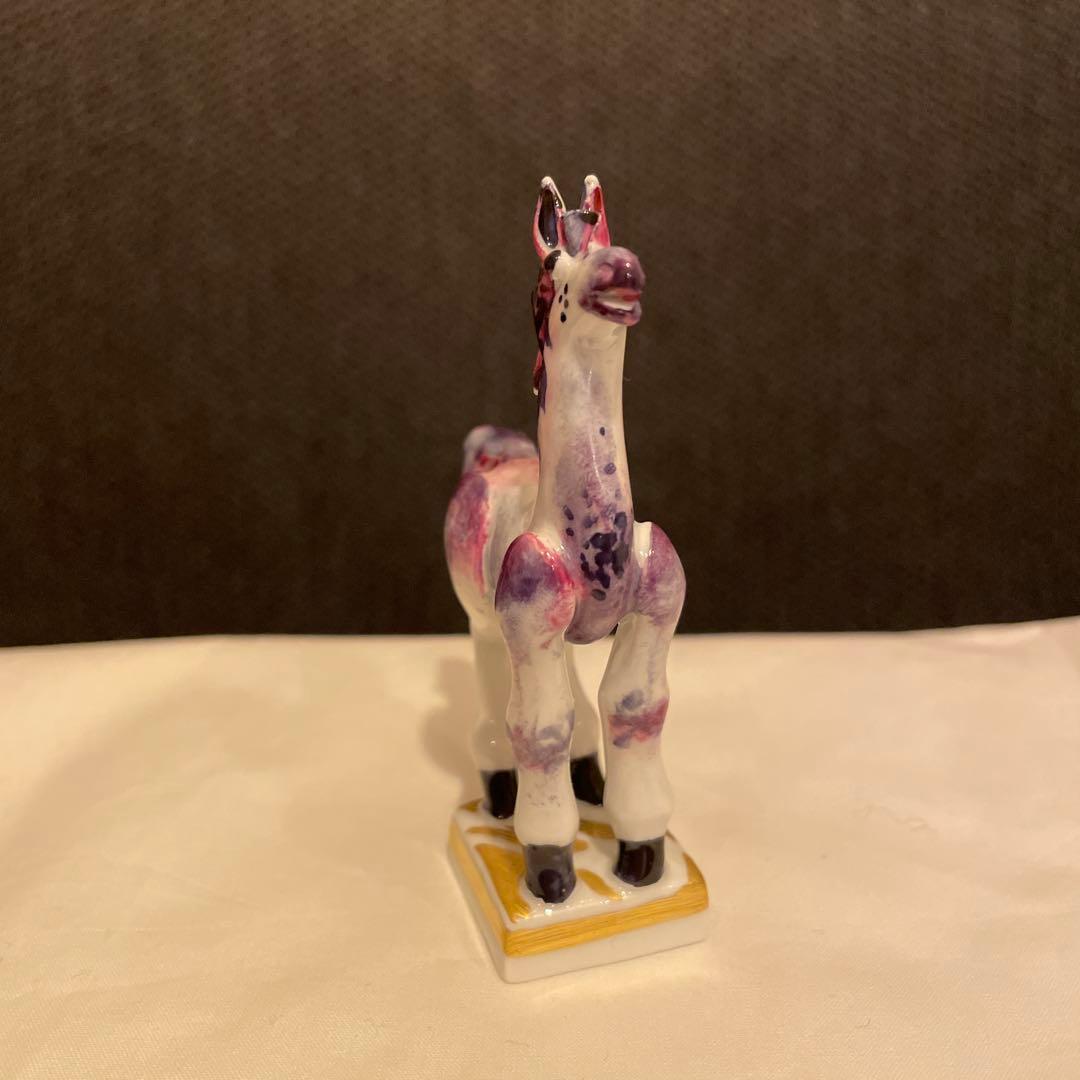 マイセン置物⭐︎馬フィギュア干支シリーズ手びねりMeissen 美品