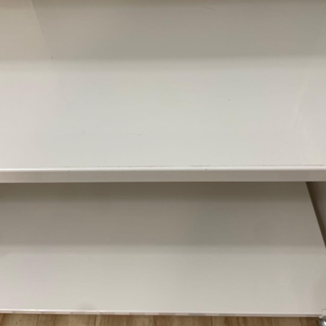 無印良品　スチールユニットシェルフ・スチール棚セット・ワイド・小