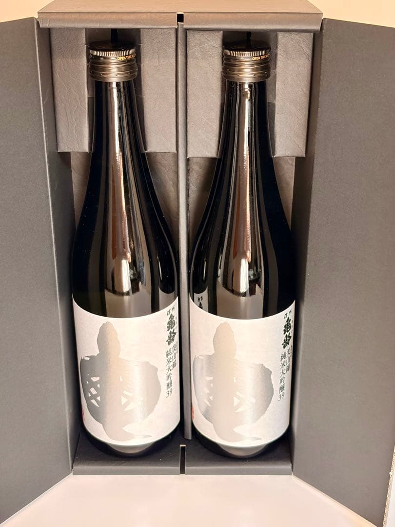 亀齢 美山錦 純米大吟醸39 銀亀　720ml 2本セット