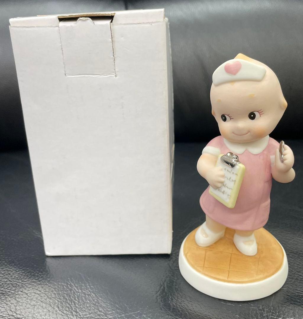 ローズオニール キューピー ナース フィギュア ピンク 加藤工芸