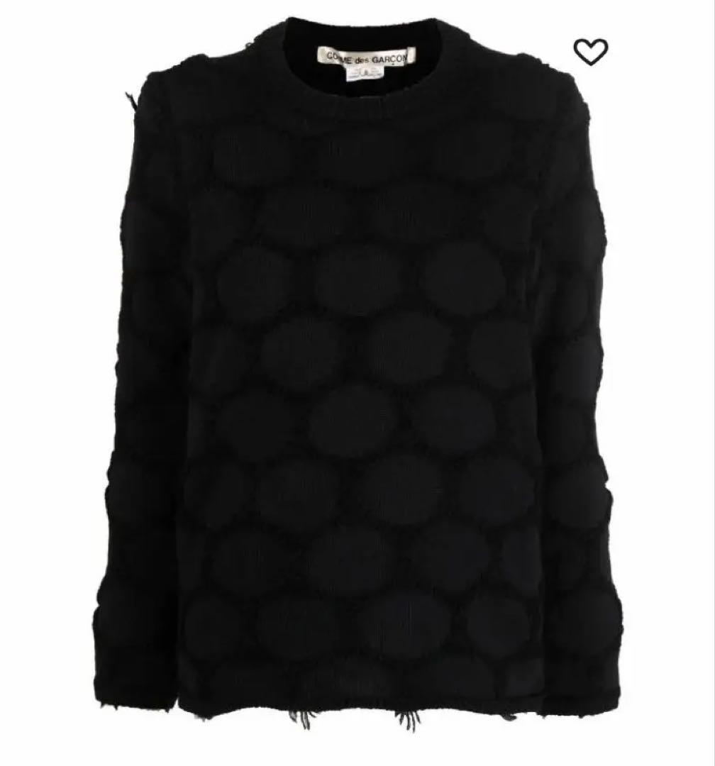 コムデギャルソン　ポルカドットセーター　Mサイズ