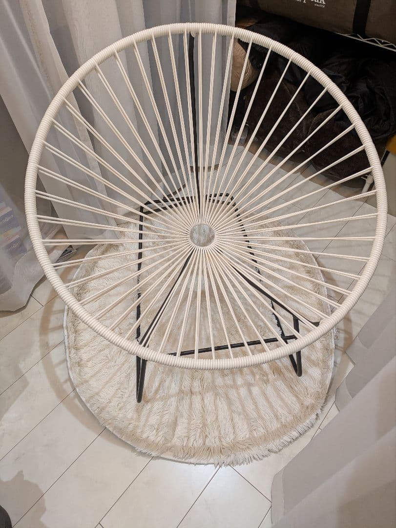 METROCS アカプルコチェア ロッキングチェア ホワイト 正規品