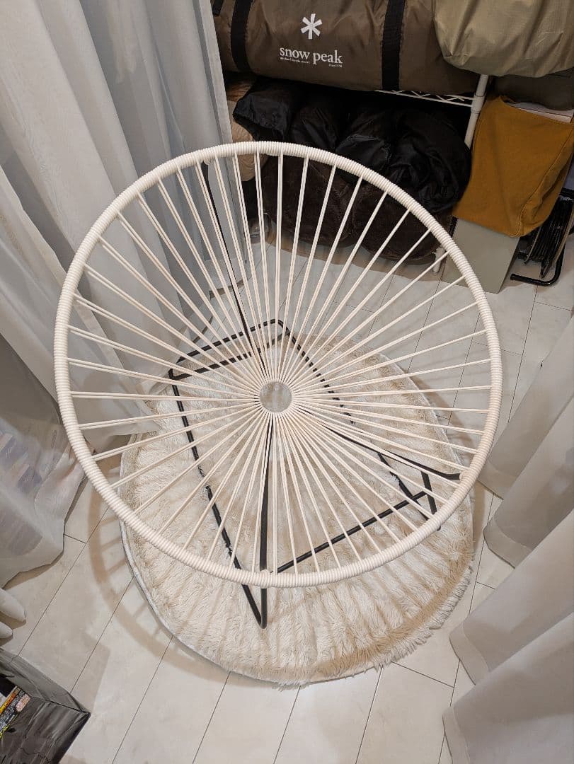 METROCS アカプルコチェア ロッキングチェア ホワイト 正規品