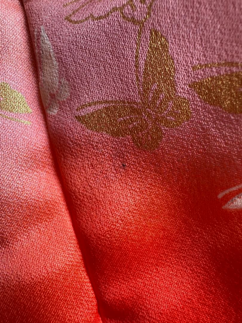 3歳被布　エプロン付　お着物セット