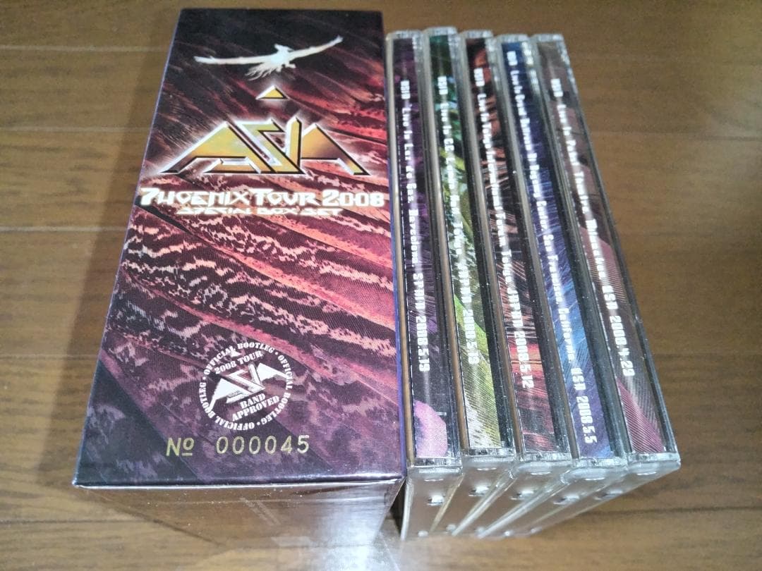 エイジア フェニックス・ツアー 2008 CD-BOX 10枚組