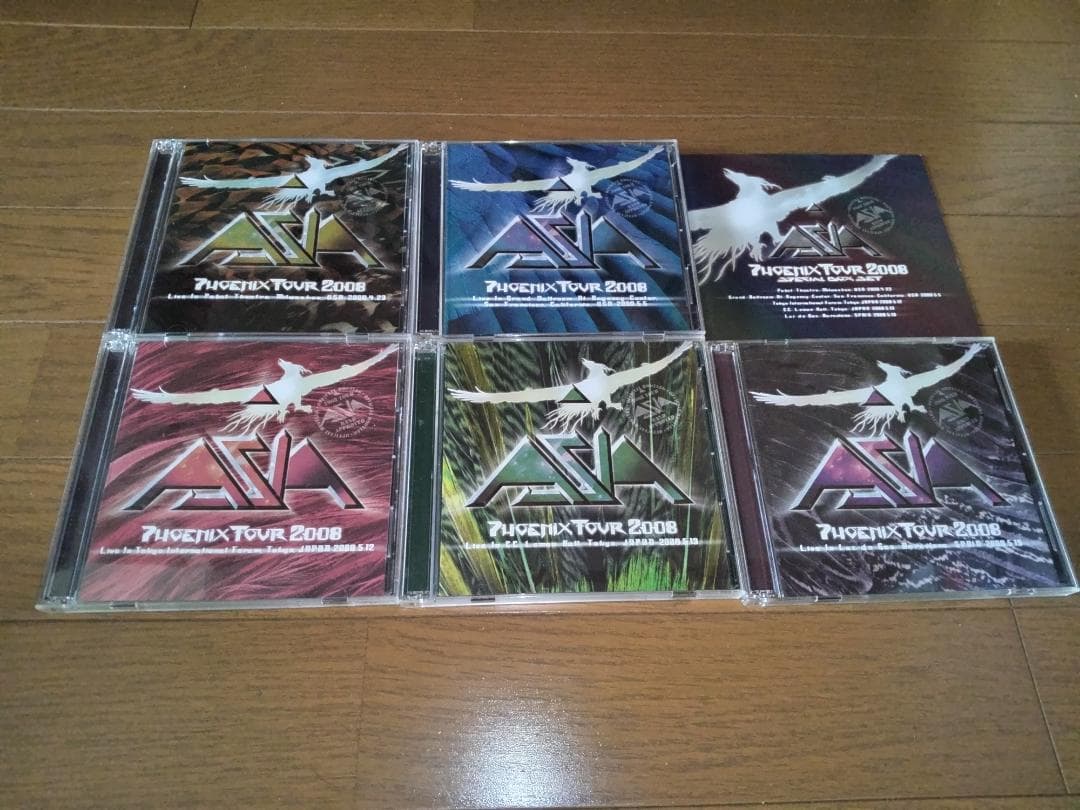 エイジア フェニックス・ツアー 2008 CD-BOX 10枚組