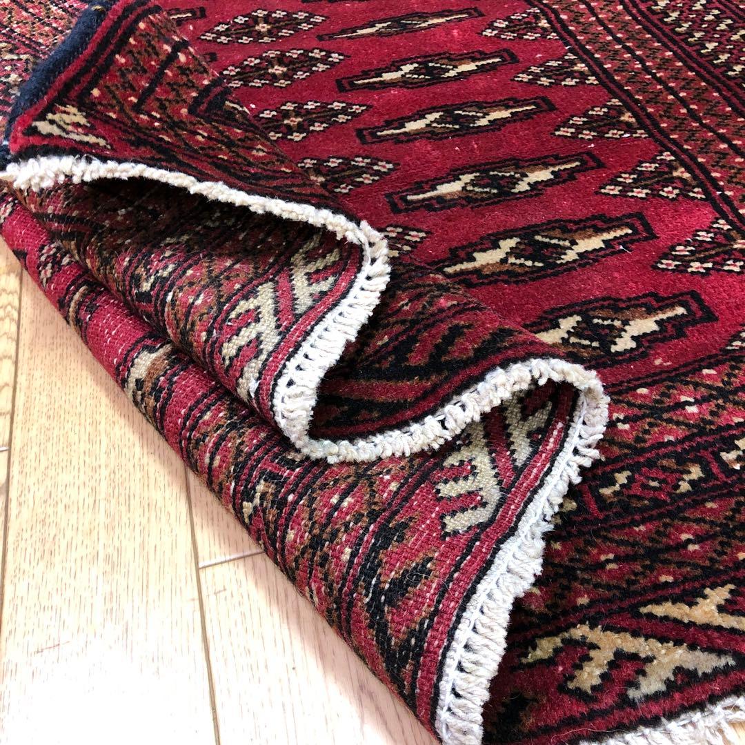 ペルシャ絨毯 ヴィンテージラグ 145×103cm 手織り オールドpersia