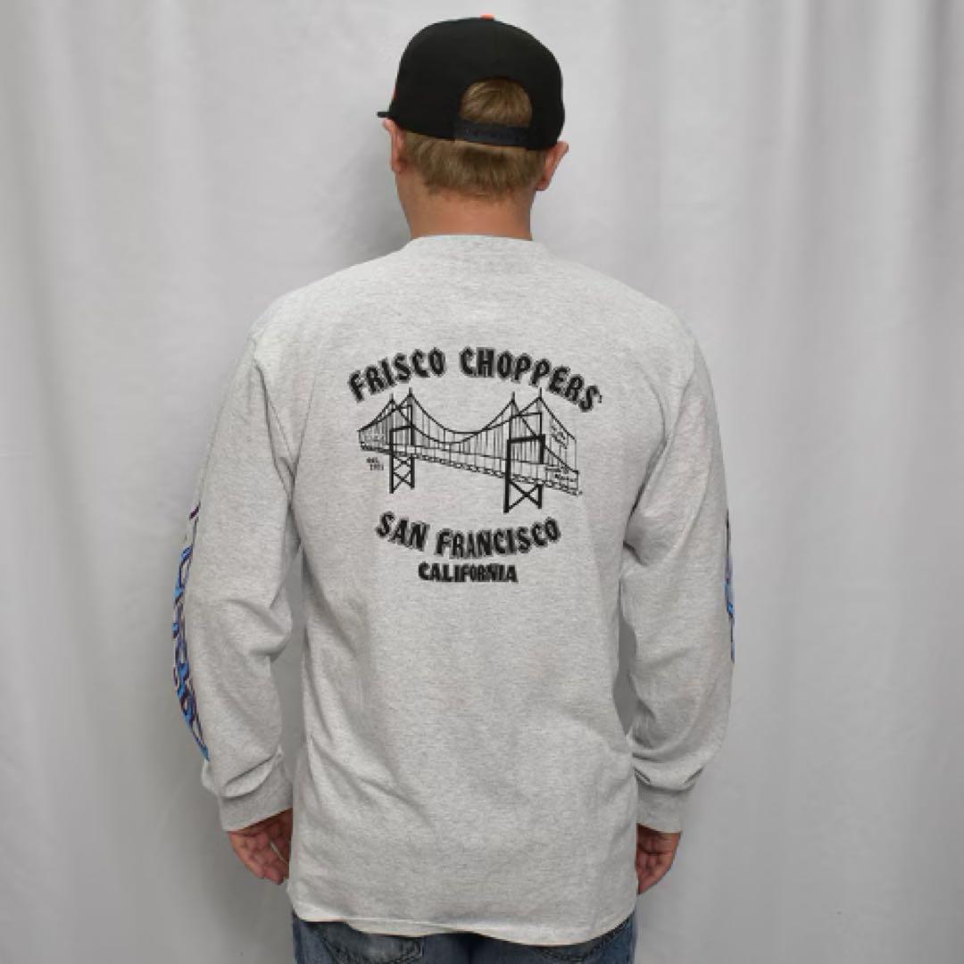 三軒茶屋USフリスコチョッパーズ 長袖カットソーサイズＬ　キムタク