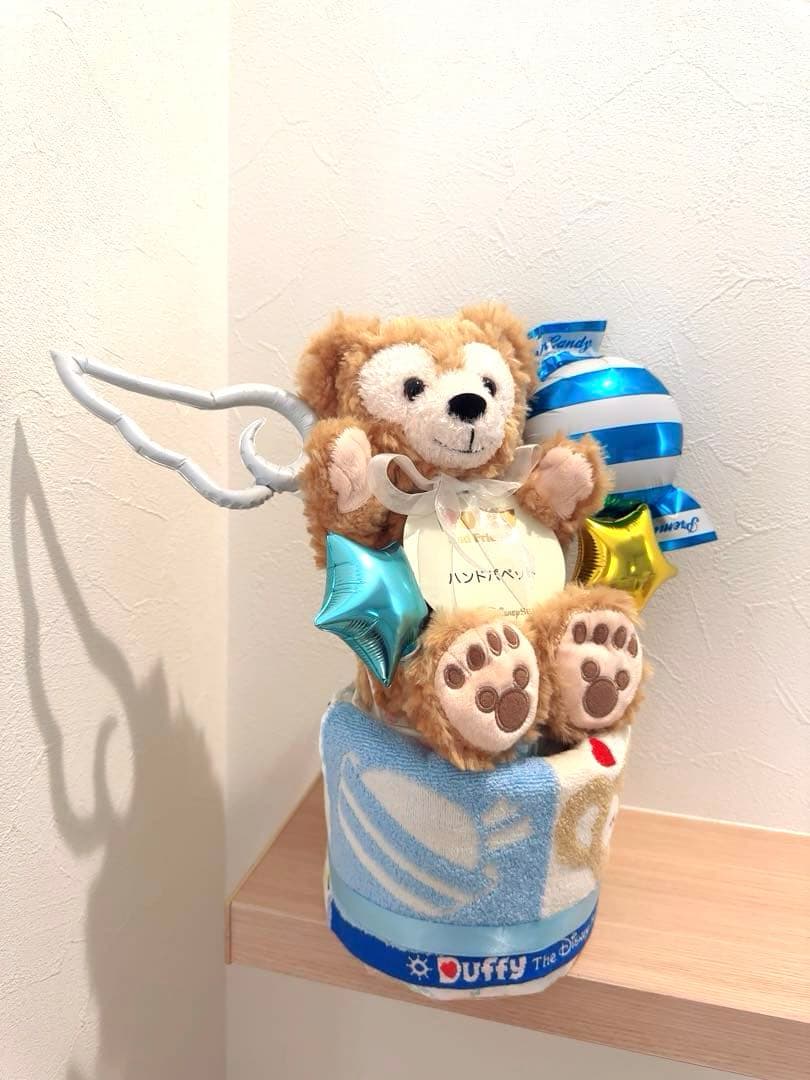 ダッフィー 完成品オムツケーキ