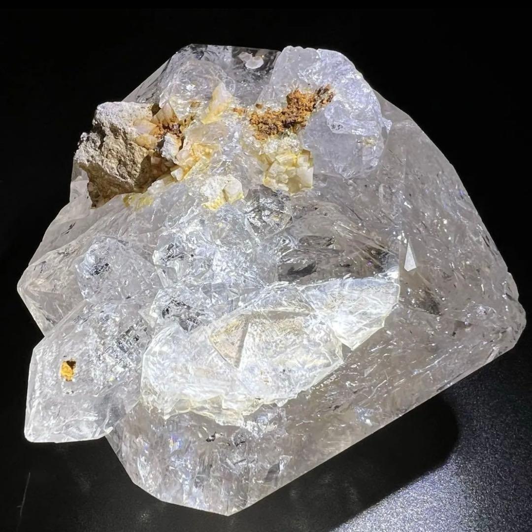 ☆超希少 多結晶の共生ハーキマー水晶☆ドリームクリスタル☆ハーキマーダイヤモンド