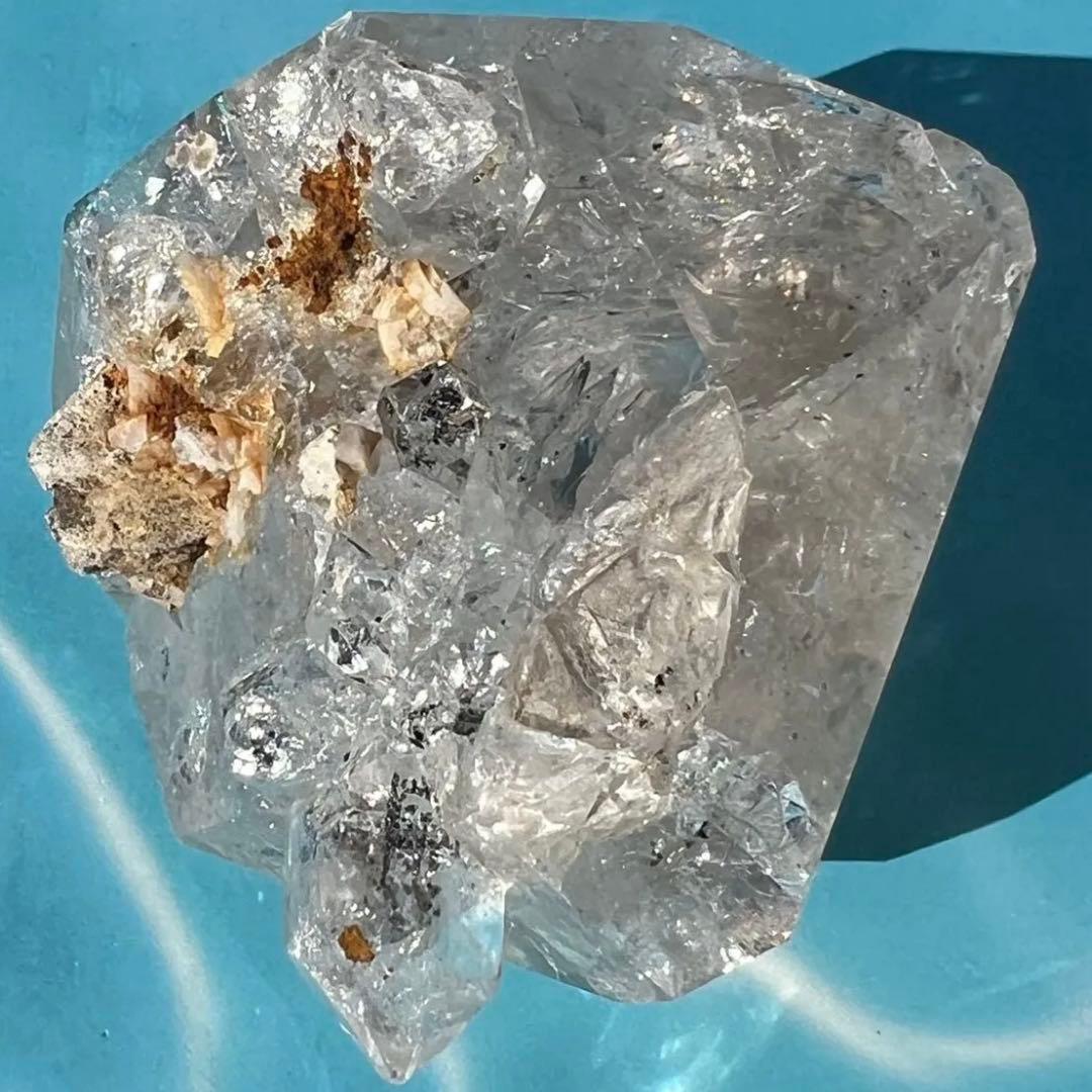 ☆超希少 多結晶の共生ハーキマー水晶☆ドリームクリスタル☆ハーキマーダイヤモンド