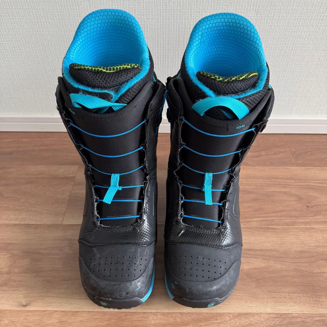 BURTON ION スノーボードブーツ 26.5cm 黒青 バートン アイオン