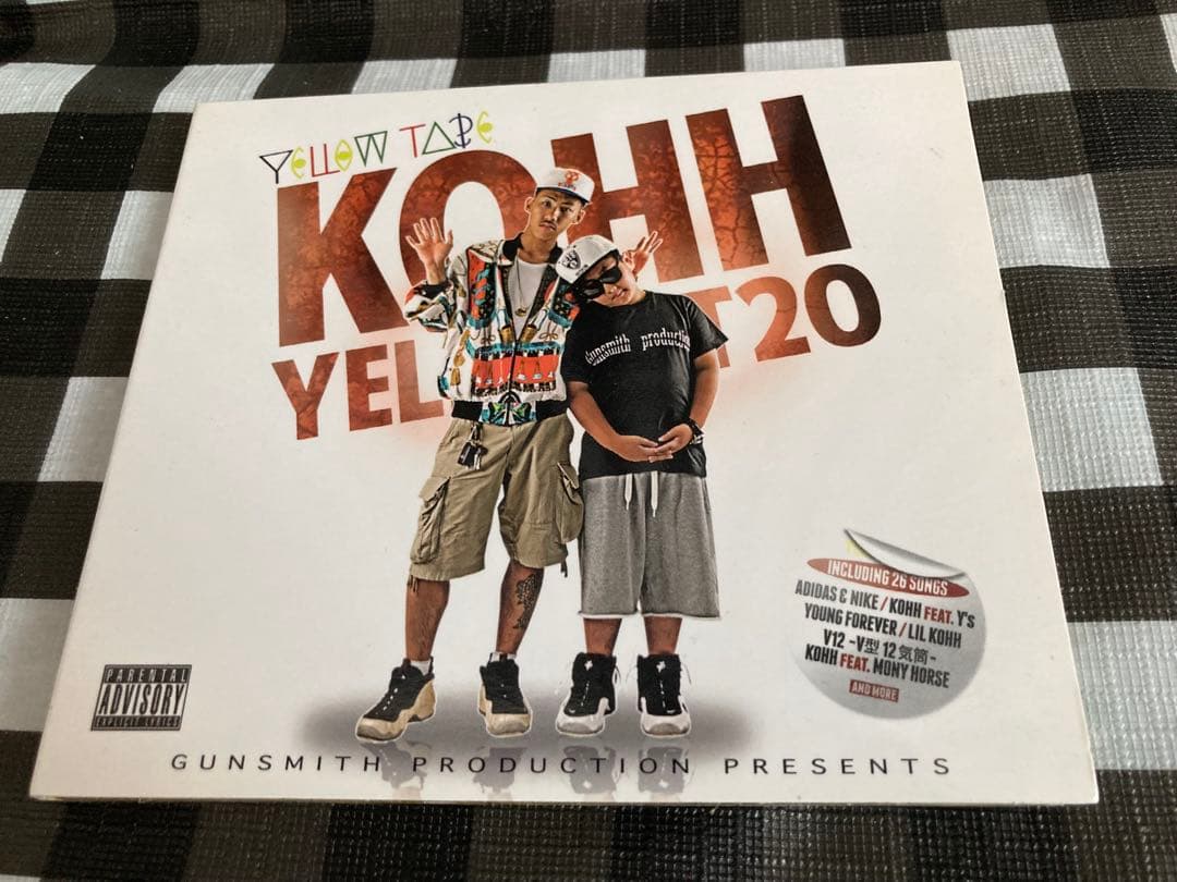 早い者勝ち！【3枚セット】 KOHH/yellowtape.1.2.3.