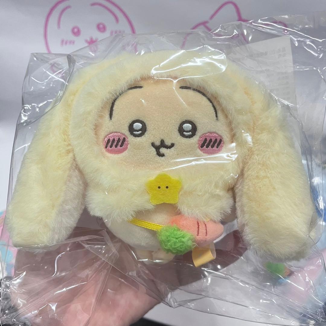 台湾限定　ちいかわ　うさぎ　ハチワレ　ロップイヤーなマスコット 3種類セット