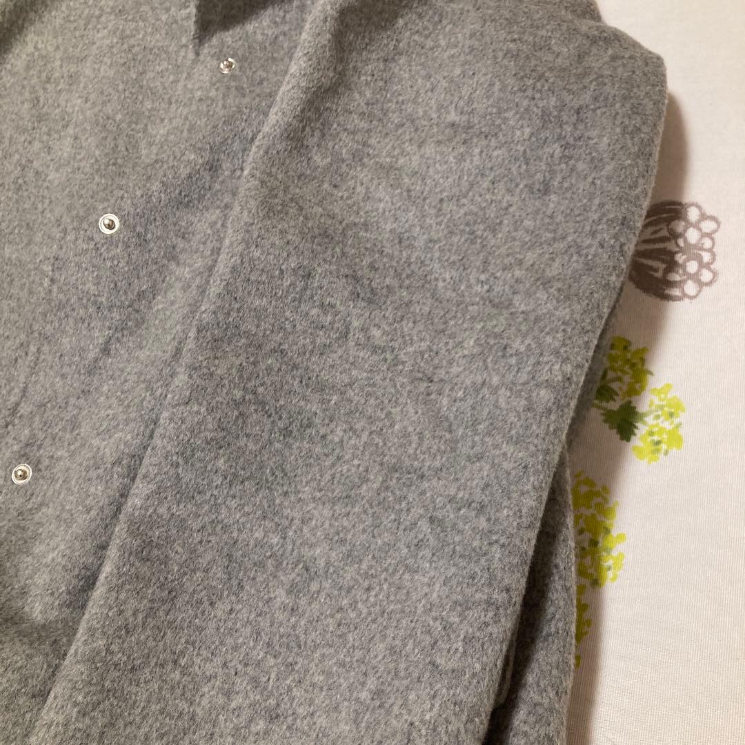 JOSEPH ジョセフ　フード付き　ウールカシミヤ　ロングコート　リバーコート