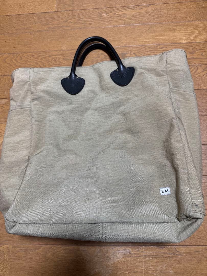 バッグ Ends and Means Leather Handle Tote Bag