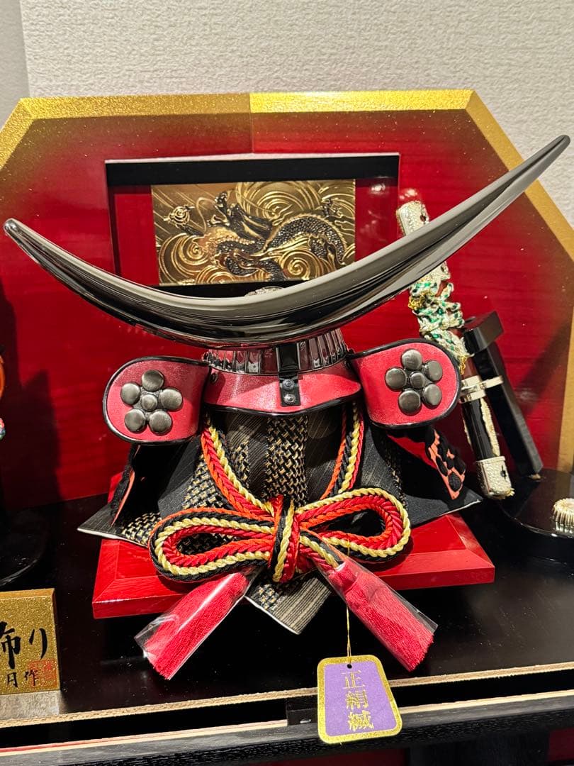 特選　御兜飾り 上杉謙信　兜　清月 ／ 清月 作　オルゴール