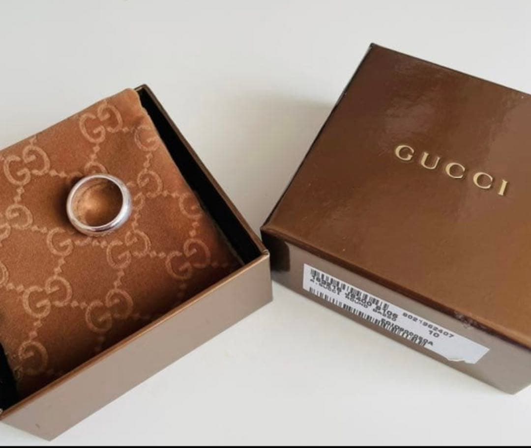 GUCCI リング　丸甲