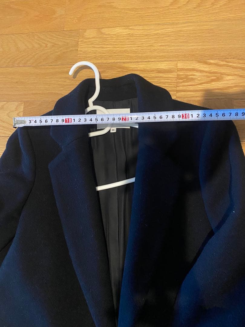 ENFOLD チェスターコート 36 ブラック