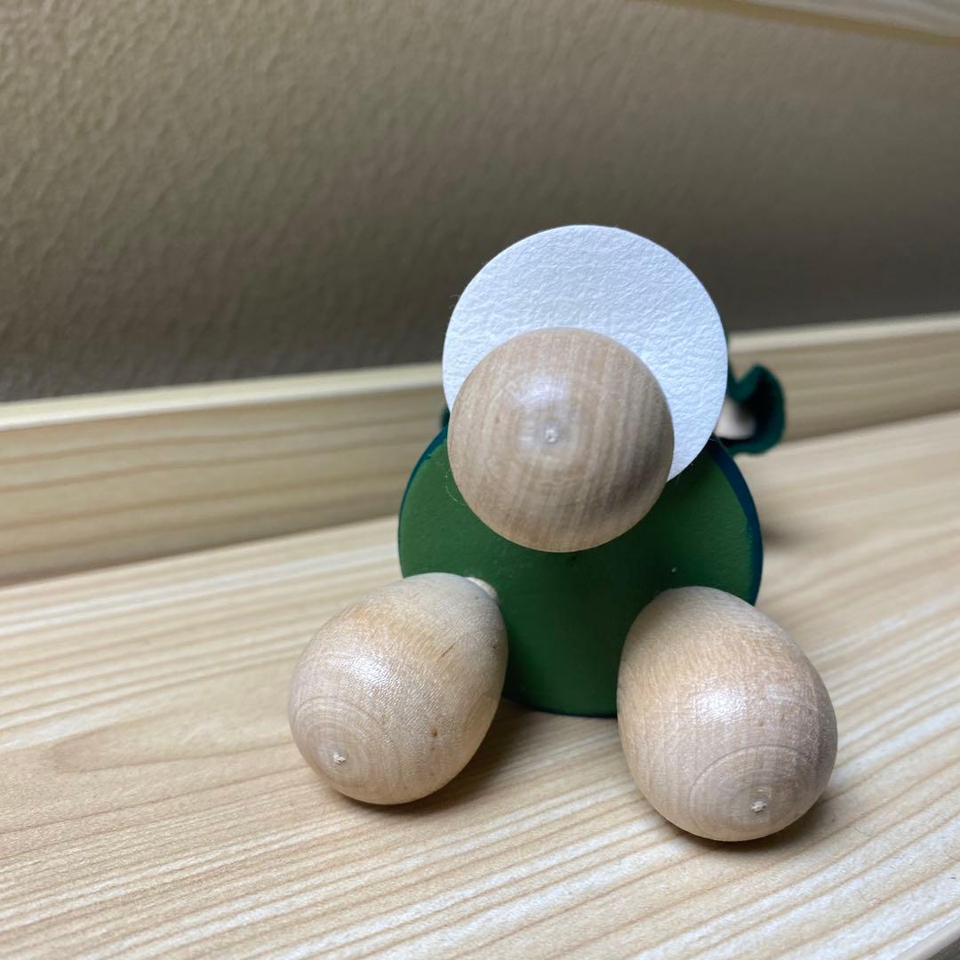 ムーミン　木製置物　つぼ押し　６個セット