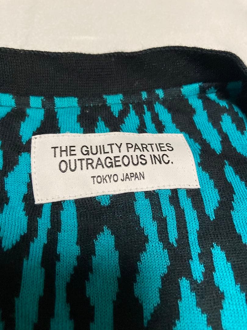 WACKO MARIA レオパード カーディガン Lサイズ 訳あり採寸サイズ確認