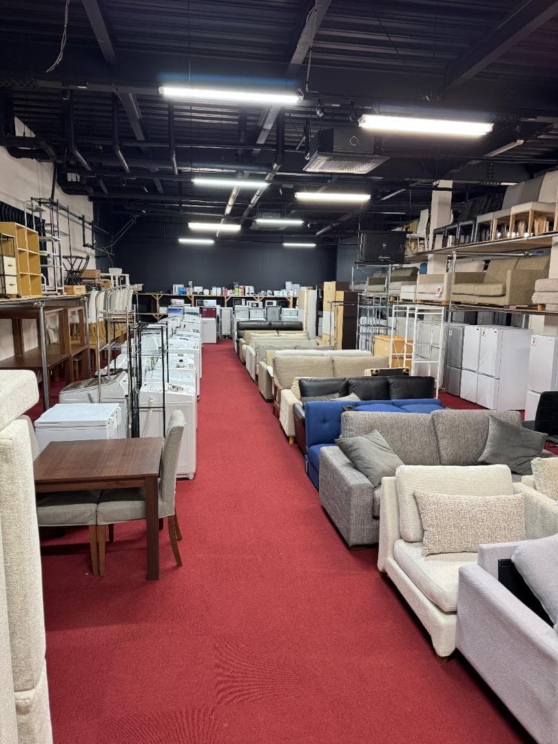 超美品L字型ソファー　収納有　オシャレなレンジ色