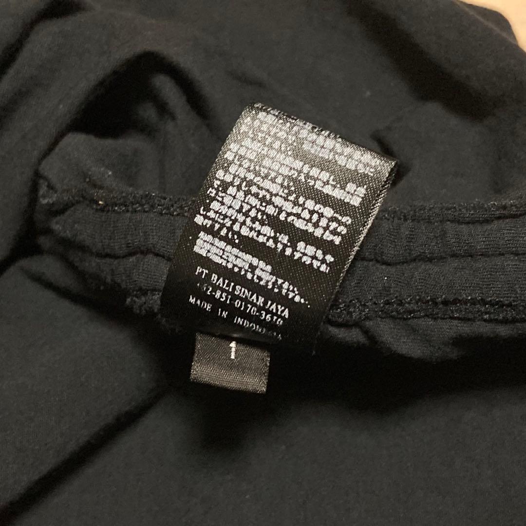 Kmrii サーペント バタフライ ロングスリーブ カットソー ブラック 黒 S