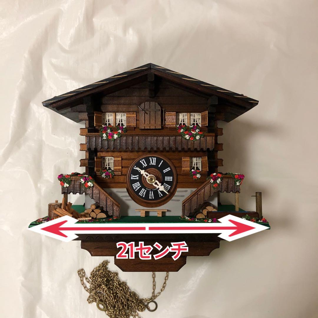 スイス　鳩時計　レッチャー製
