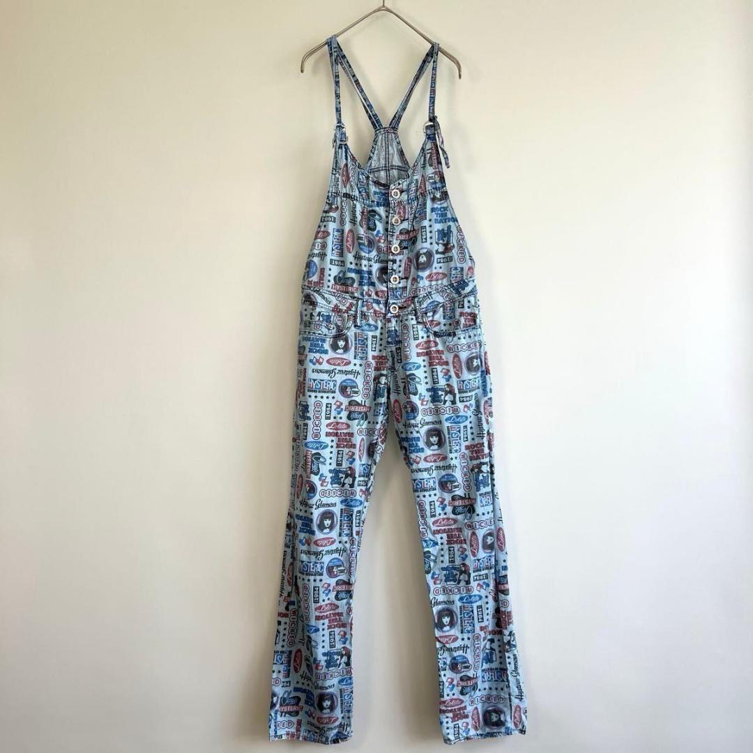 サロペット・オーバーオール・オールインワン HYSTERIC GLAMOUR pattern overalls M