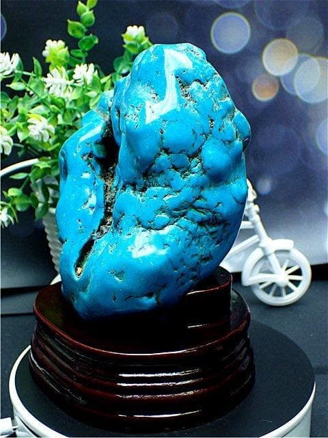 約：1905g超綺麗ターコイズ（トルコ石）原石B85J3/175J05C