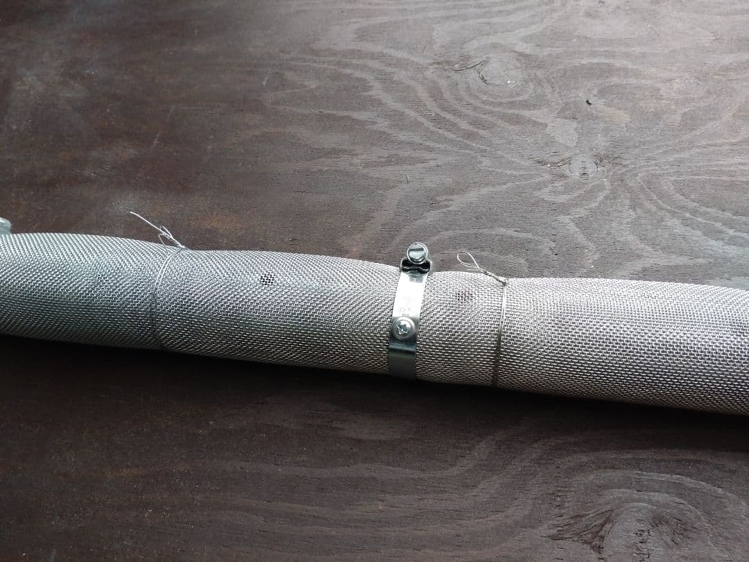 井戸掘り　先端　40a　 打ち込み井戸 ステンレスメッシュ付き