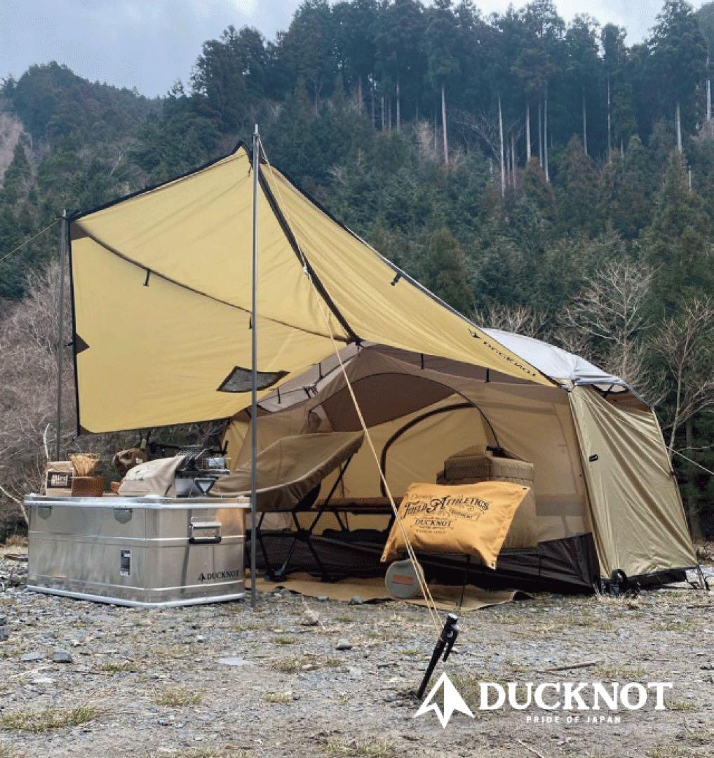 DUCKNOT ハンティングドーム2P ダックノット　キャンプ　テント
