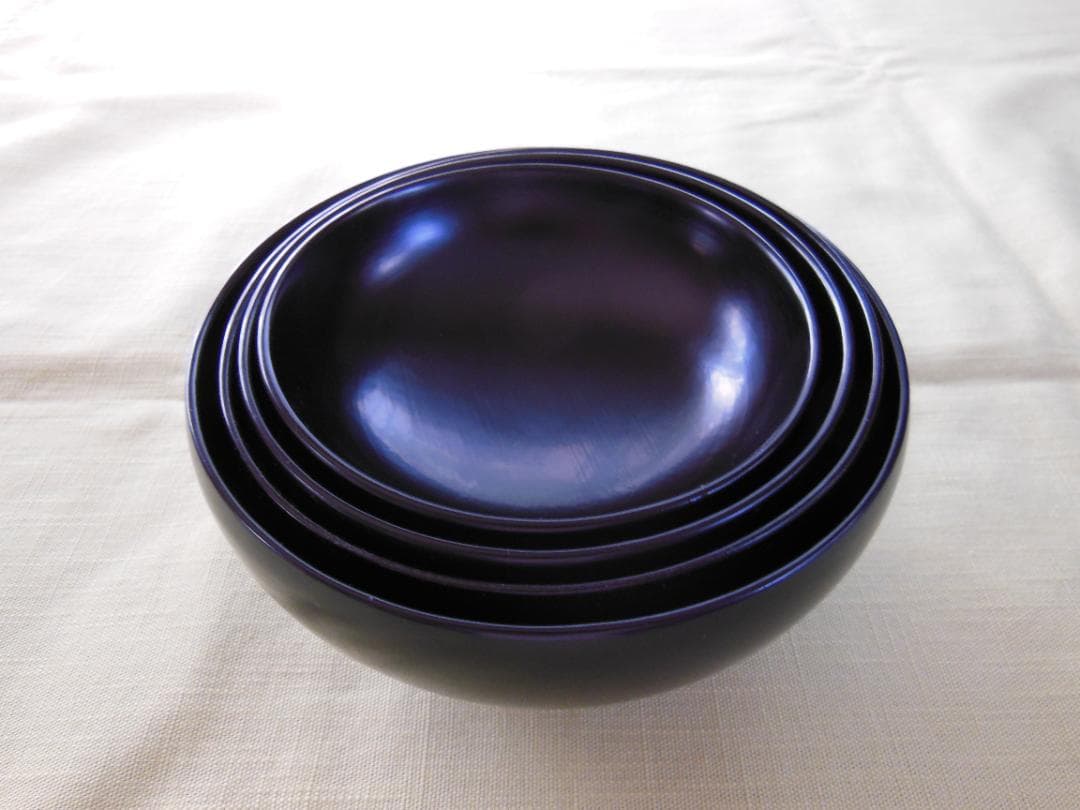 専用　矢沢光広　鉄鉢四つ組椀