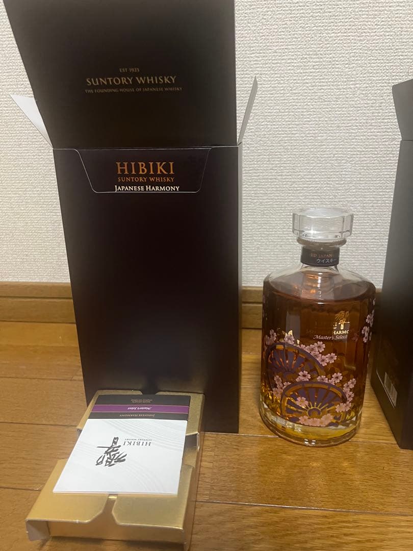 【免税店限定】 響 ジャパニーズハーモニー　マスターズセレクト 意匠ボトル1本