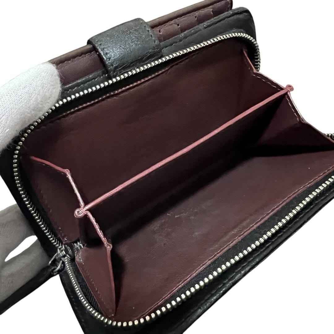 CHANEL シャネル マトラッセ ラウンドジップ ミディアム 二つ折り財布