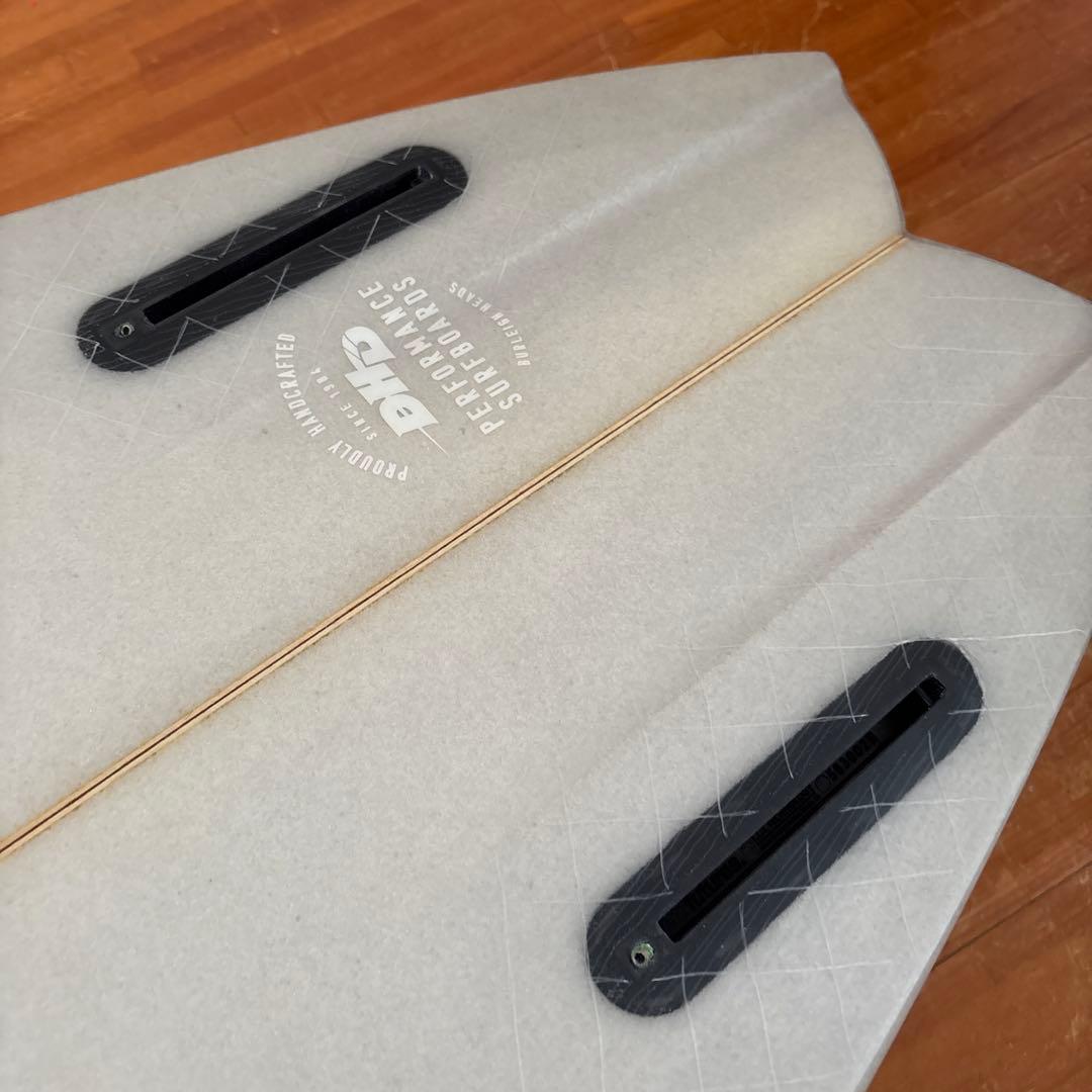 DHD MINI twin2 サーフボード5.3 ミニツイン　フィッシュ グレー