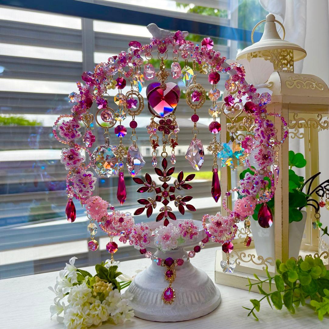 kumaさん2点お纏めページ♡スワロフスキーサンキャッチャー