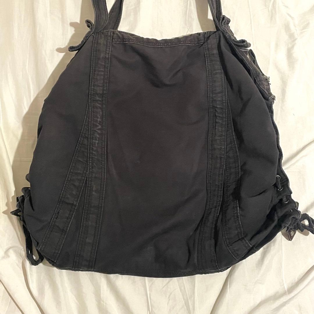 DIESEL y2k archive tote bag ブラック