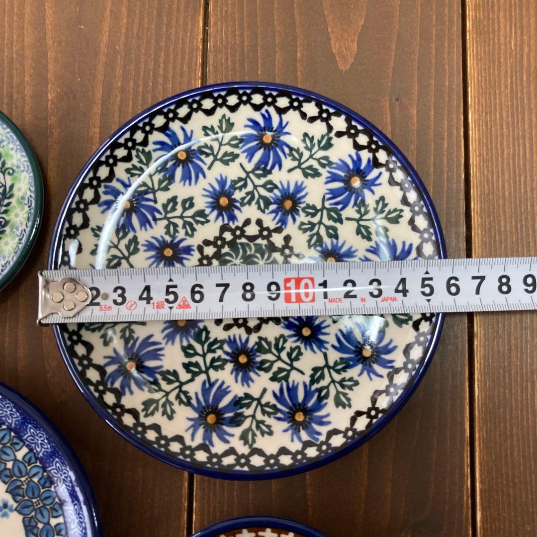 ポーランド食器　プレート　４点セット